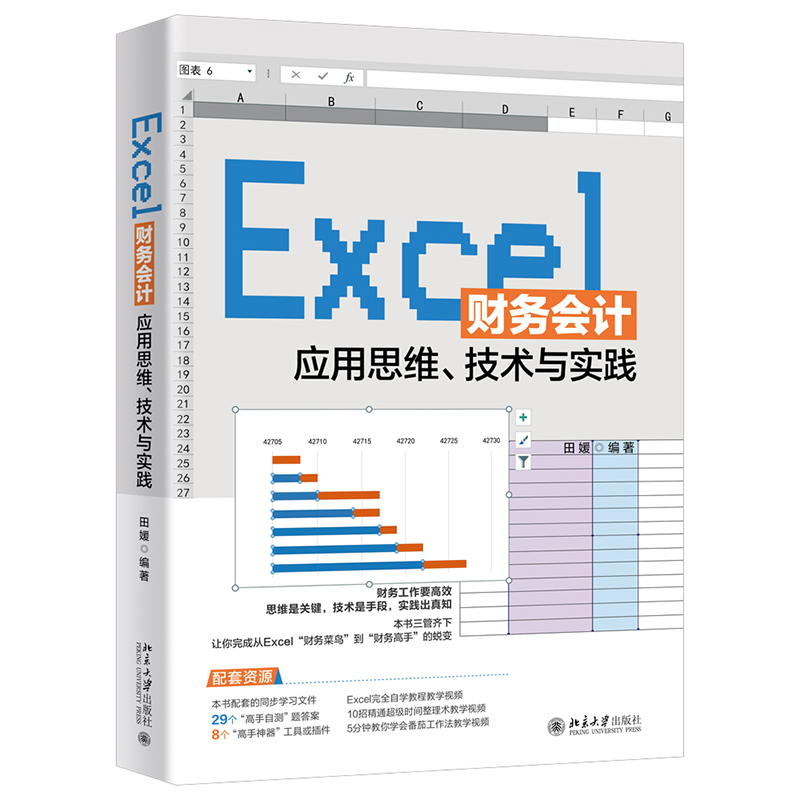 Excel财务会计应用思维、技术与实践 封面
